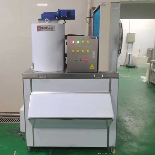 1吨片冰机交付西安某火锅店